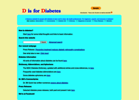 D-is-for-diabetes.com