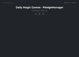 Dailymagicgames.pledgemanager.com