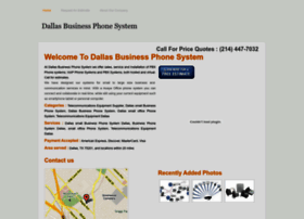 Dallasbusinessphonesystem.com
