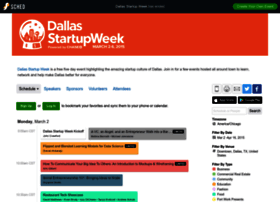 Dallasstartupweek2015.sched.org