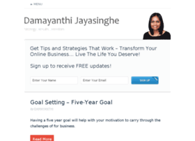 damayanthijayasinghe.com