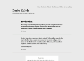Dariogalvis.com