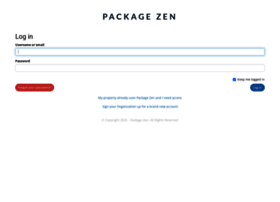 Dashboard.packagezen.com