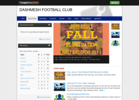 Dashmeshfootball.bramptonfairgroundssoccer.com