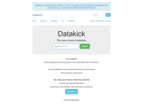 Datakick.org