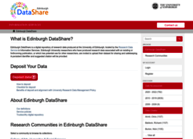 Datashare.is.ed.ac.uk