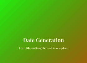 dategeneration.com