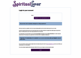 Dating.spirituallover.co.uk