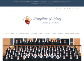 daughtersofmary.net