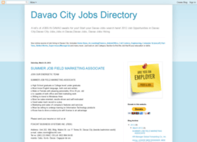 Davaocityjobsdirectory.blogspot.com
