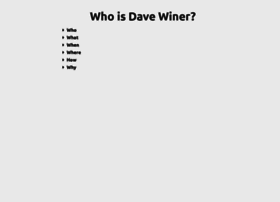 davewiner.com