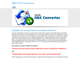 Dbxtopstconversion.weebly.com