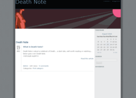 deathnote.sosblogs.com
