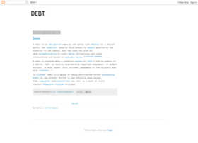 Debt-bonus.blogspot.com