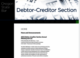 Debtorcreditor.osbar.org