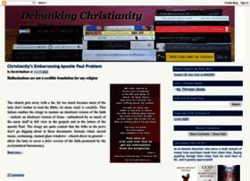Debunkingchristianity.blogspot.co.nz