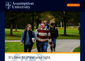 Decide.assumption.edu