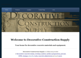 decorativeconstructionsupply.com