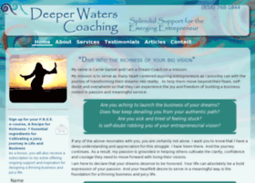 deeperwaterscoaching.com