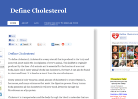 definecholesterol.org