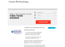 Degree.careersinpsychology.org