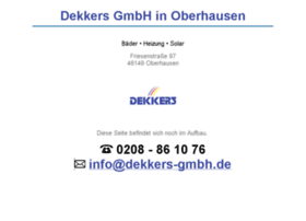 dekkers-gmbh.de