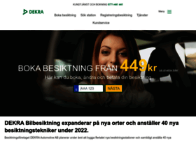dekra-bilbesiktning.se