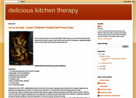 Deliciouskitchentherapy.blogspot.com