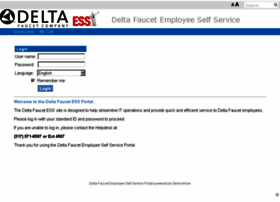 Deltafaucet.service-now.com