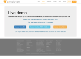 Demo.b2evolution.net