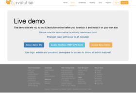 demo.b2evolution.net