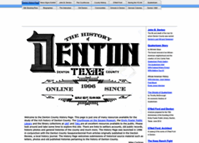 Dentonhistory.net