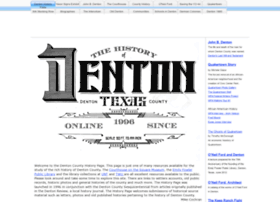dentonhistory.net