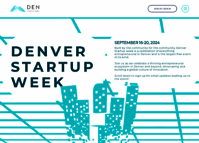 Denverstartupweek.org