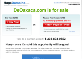 deoaxaca.com