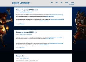 Descent-community.org