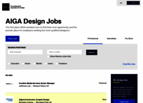Designjobs.aiga.org