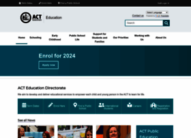 Det.act.gov.au