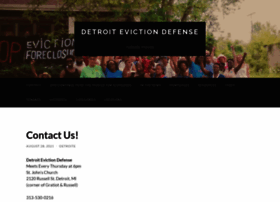 Detroitevictiondefense.org