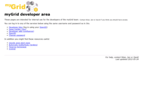 Dev.mygrid.org.uk