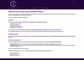 Developer.centralindex.com