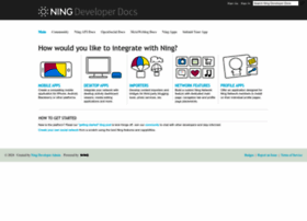 Developer.ning.com