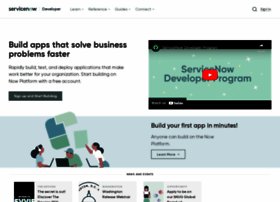 Developer.servicenow.com