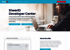 Developer.sheerid.com