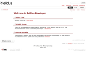Developer.telldus.com
