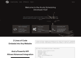 Developers.acuityscheduling.com