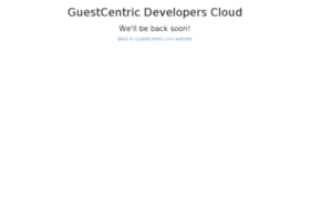 Developers.guestcentric.com