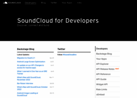 developers.soundcloud.com