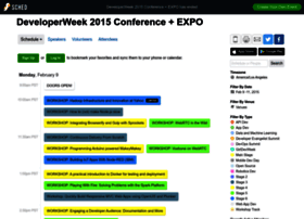 Developerweek2015conferenceexpo.sched.org