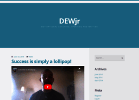 Dewjr.wordpress.com
